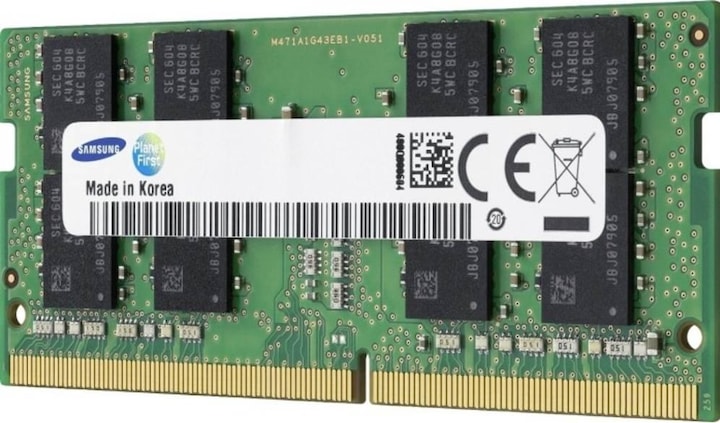 Actual product image Samsung M471A1K43EB1-CWE (1 x 8GB, 3200 MHz, DDR4-RAM, SO-DIMM)