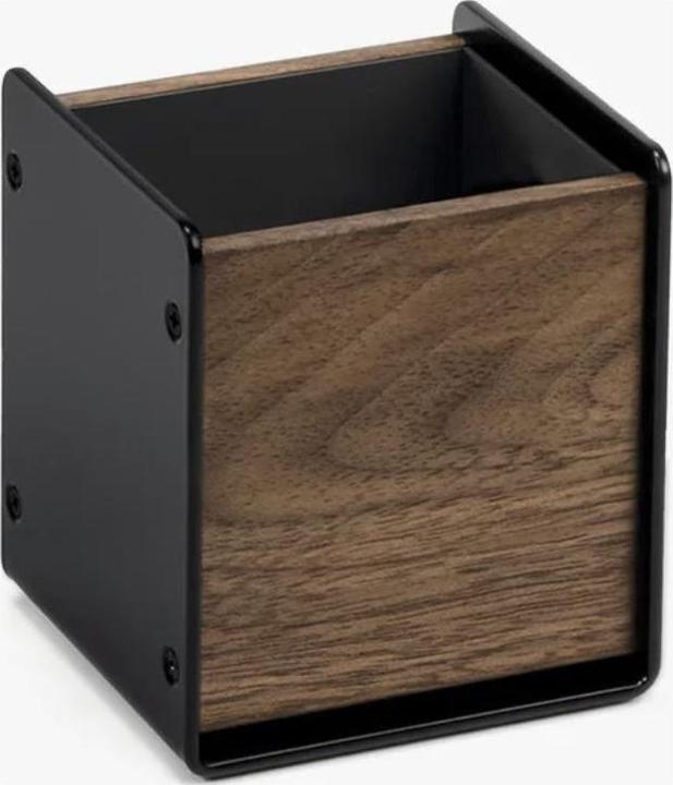 Actual product image Balolo Planter walnut (7 x 7 x 8.20 cm)