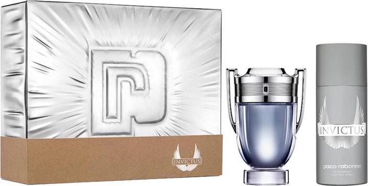 Produktbild Paco Rabanne Invictus EDT 100 ml + Deodorant Spray 150 ml - Giftset (Spray)
