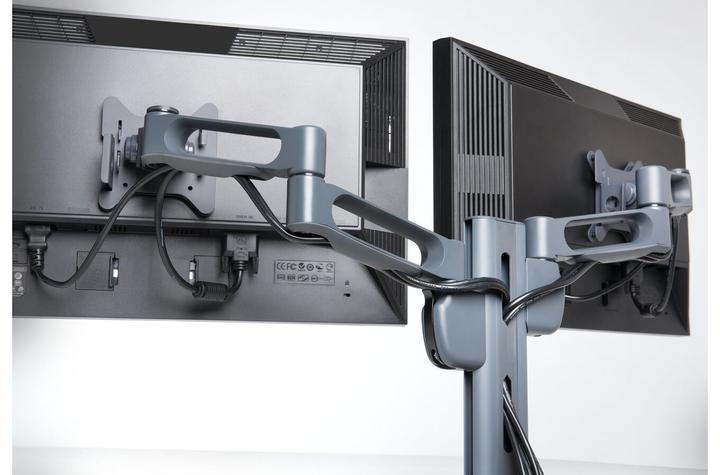 Actual product image Kensington K60273WW SmartFit Dual Monitor Arm 4Heights Vesa 75 100 (Table, 10.10")