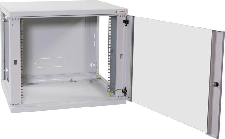 Actual product image Dätwyler Wall cabinet Premium DWMR 19 / 9U / Gray (9 RU, 19 inch rack)