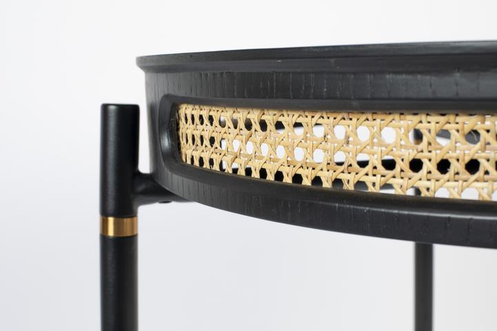 Actual product image Bold Monkey Don't Stop The Webbing round dining table 80'