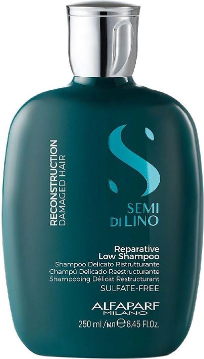 Alfaparf Semi di Lino Reconstruction Reparative Low Shampoo (250 ml, Flüssiges Shampoo)