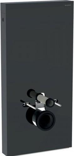 Produktbild Geberit Monolith Sanitärmodul für Wand-WC, 101cm, Wasseranschluss seitlich, mit Anschlussstutzen