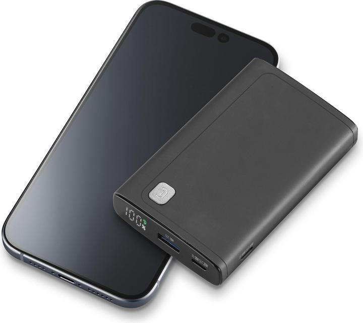 Actual product image Cellularline CELLULAR L& CLL PB DISPLAY 10000 BK (10000 mAh, 20 W)