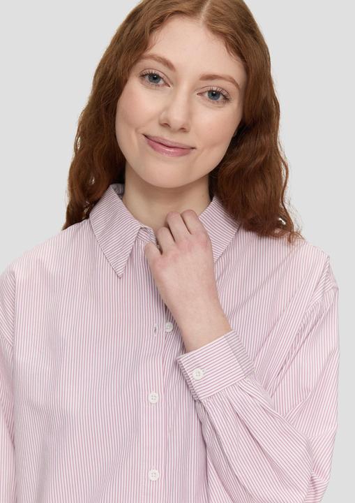 Image du produit s.Oliver Bluse Gestreiftes Baumwollhemd (42)