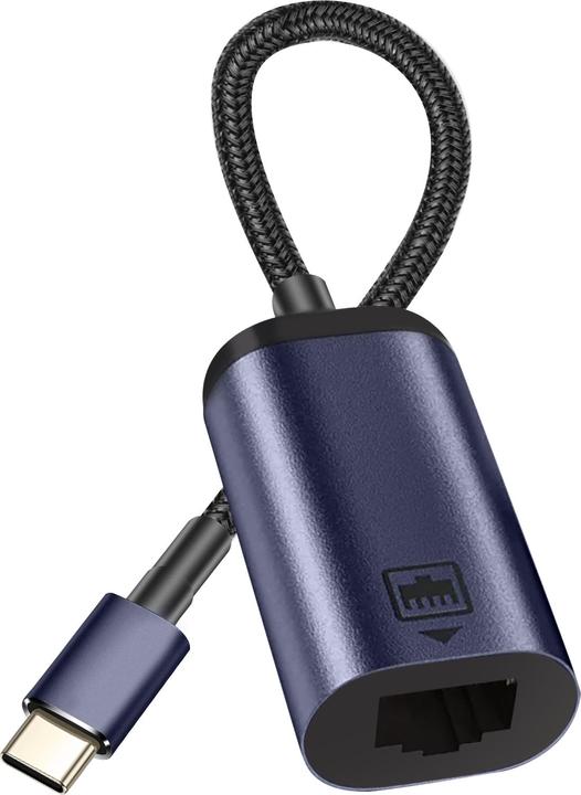 Image du produit Avizar ADA-LONG-C2RJ, câble adaptateur USB-C / Ethernet (RJ45 (1x))