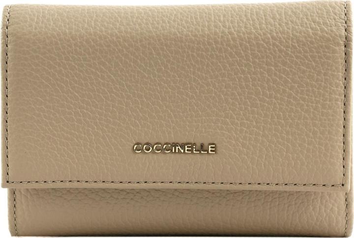 Actual product image Coccinelle Metallic Soft Wallet Grainy Leather