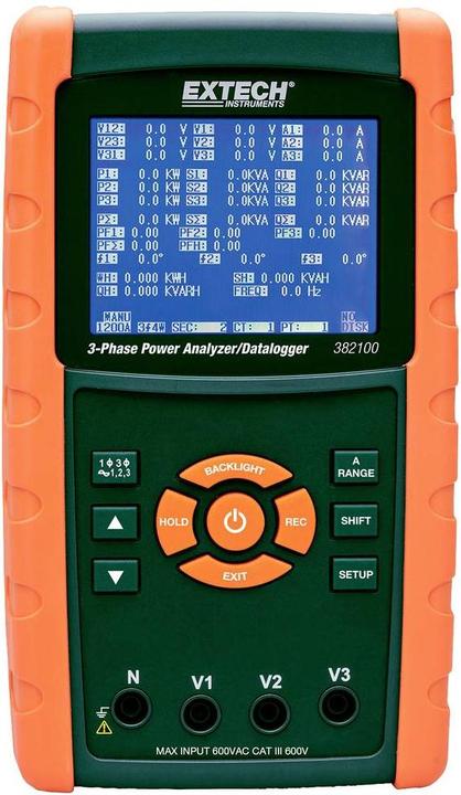 Produktbild Extech Leistungsanalysator/Datenlogger 1200A