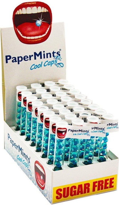 Immagine prodotto Papermints Perline cool Caps (Spray per bocca)