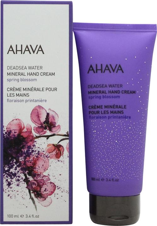 Actual product image Ahava Mineral Hand Cream "spring bloosom" - Light Hand Cream with spring fresh scent (100 ml)