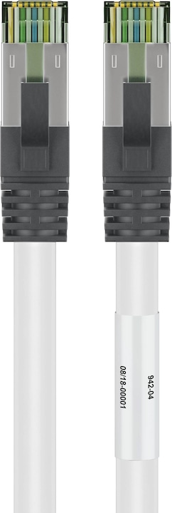 Goobay Network cable (S/FTP, CAT8.1, 1 m)