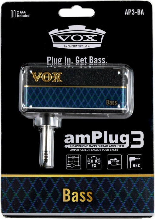 Image du produit Vox amPlug3 Bass (Guitare)