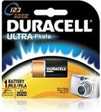 Produktbild Duracell Ultra Foto (1 Stk., CR123A / CR123 / 123 / CR17345, 1400 mAh)