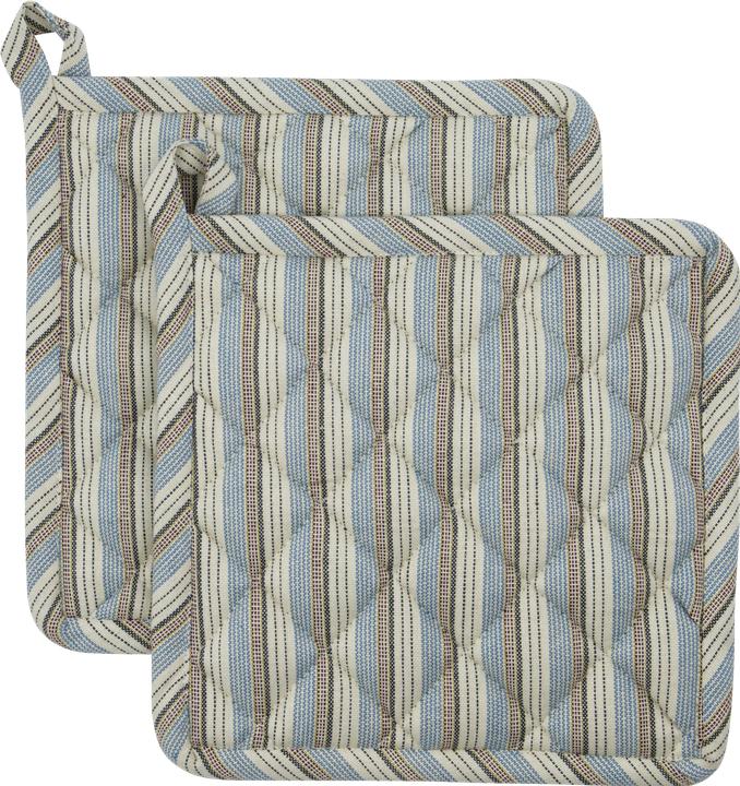 House Doctor Pot holders, HDChef, BlueSand (100% katoen)