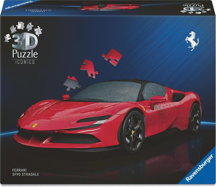 Produktbild Ravensburger 3D Iconics: Ferrari SF90 Stradale (108 Teile)