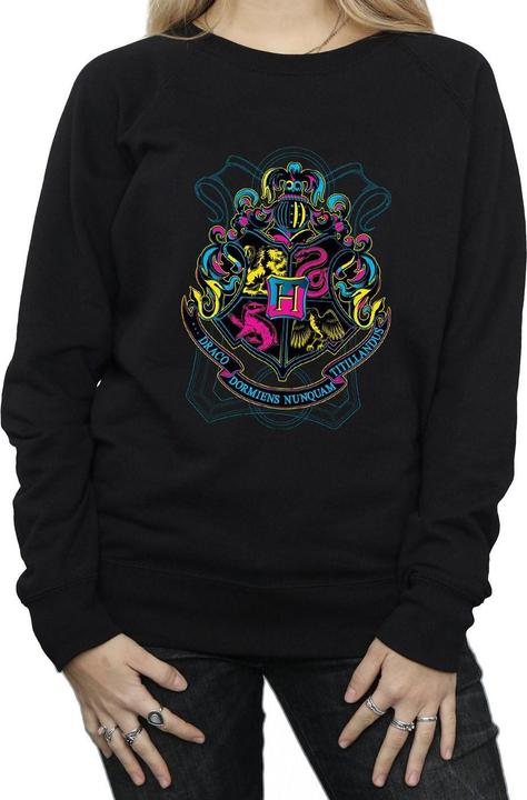 Immagine prodotto Neon Hogwarts Crest Felpa Donna (L)