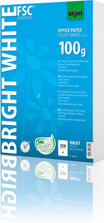Sigel Carta per ufficio bianco brillante (100 g/m², 250 x, A4)