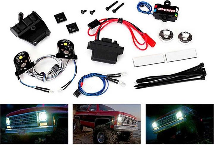 Produktbild Traxxas Lichter-Set Chevy Blazer komplett mit Power Supply für 8130