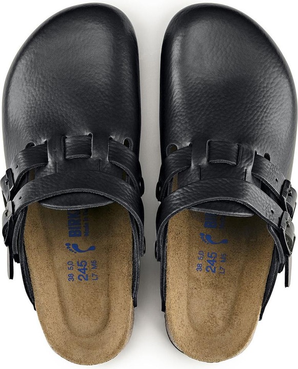 Actual product image Birkenstock Kay SL natural leather soft bedding narrow (38)
