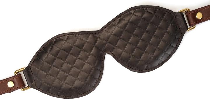 Liebe Seele Augenbinde aus Leder