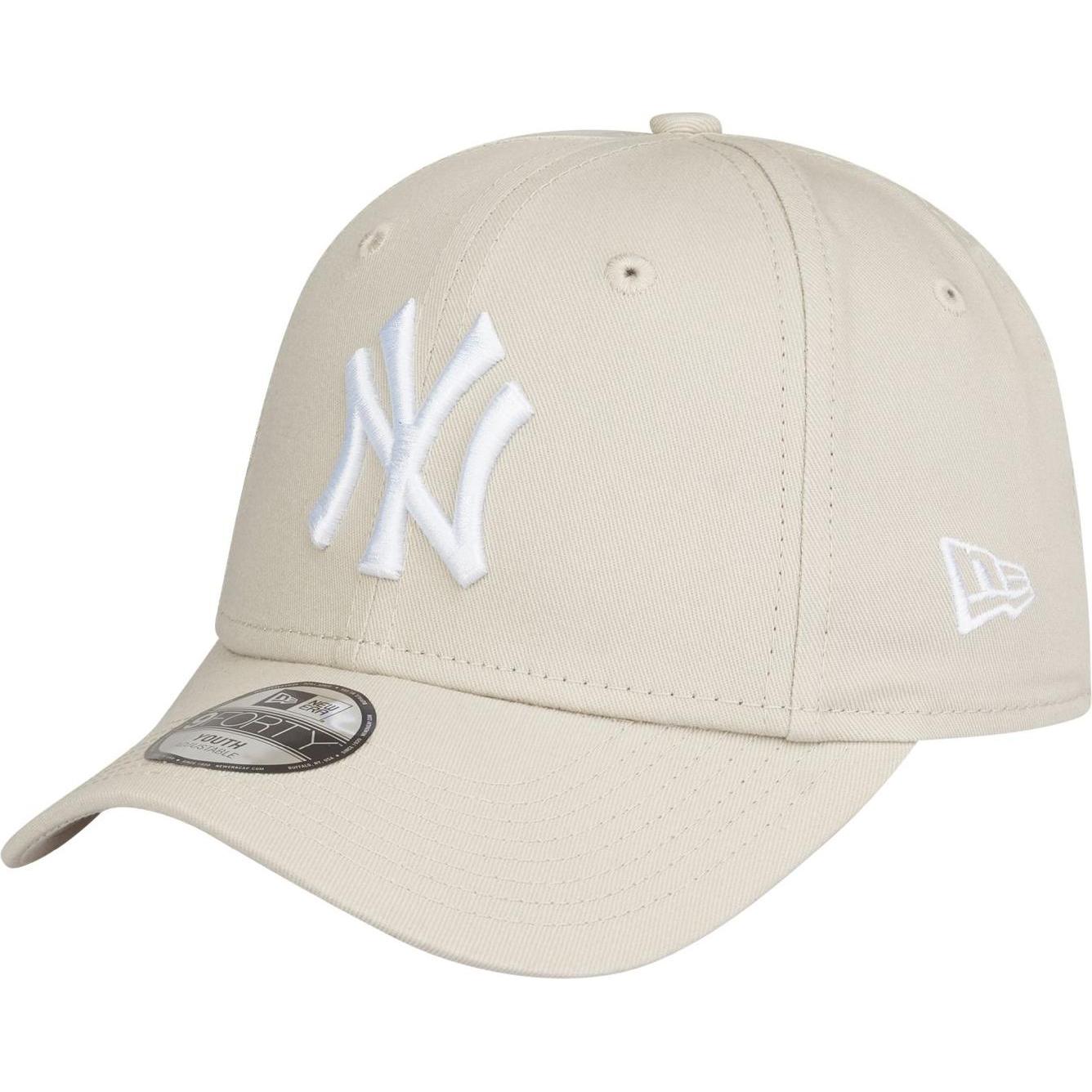 New Era, Jungen, Cap, 9Forty New York Yankees Grey, Grau, (55, 56, 54 C)