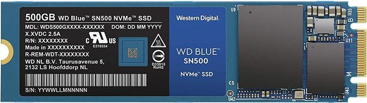 Produktbild WD Blue SN500 (500 GB, M.2 2280)