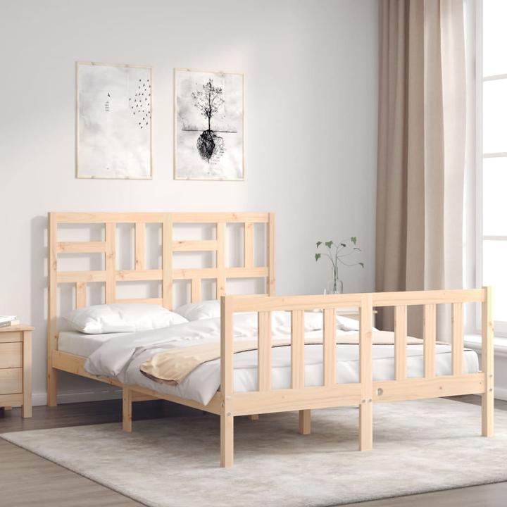 Actual product image vidaXL Bettrahmen (120 x 200 cm)