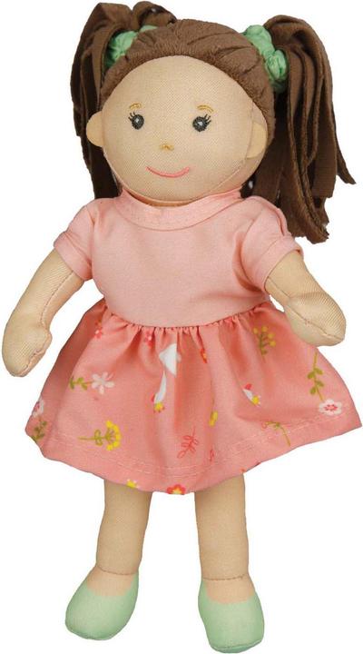 Heless Stoffpuppe 22cm Rosa mit Kleidchen an/ausziehen