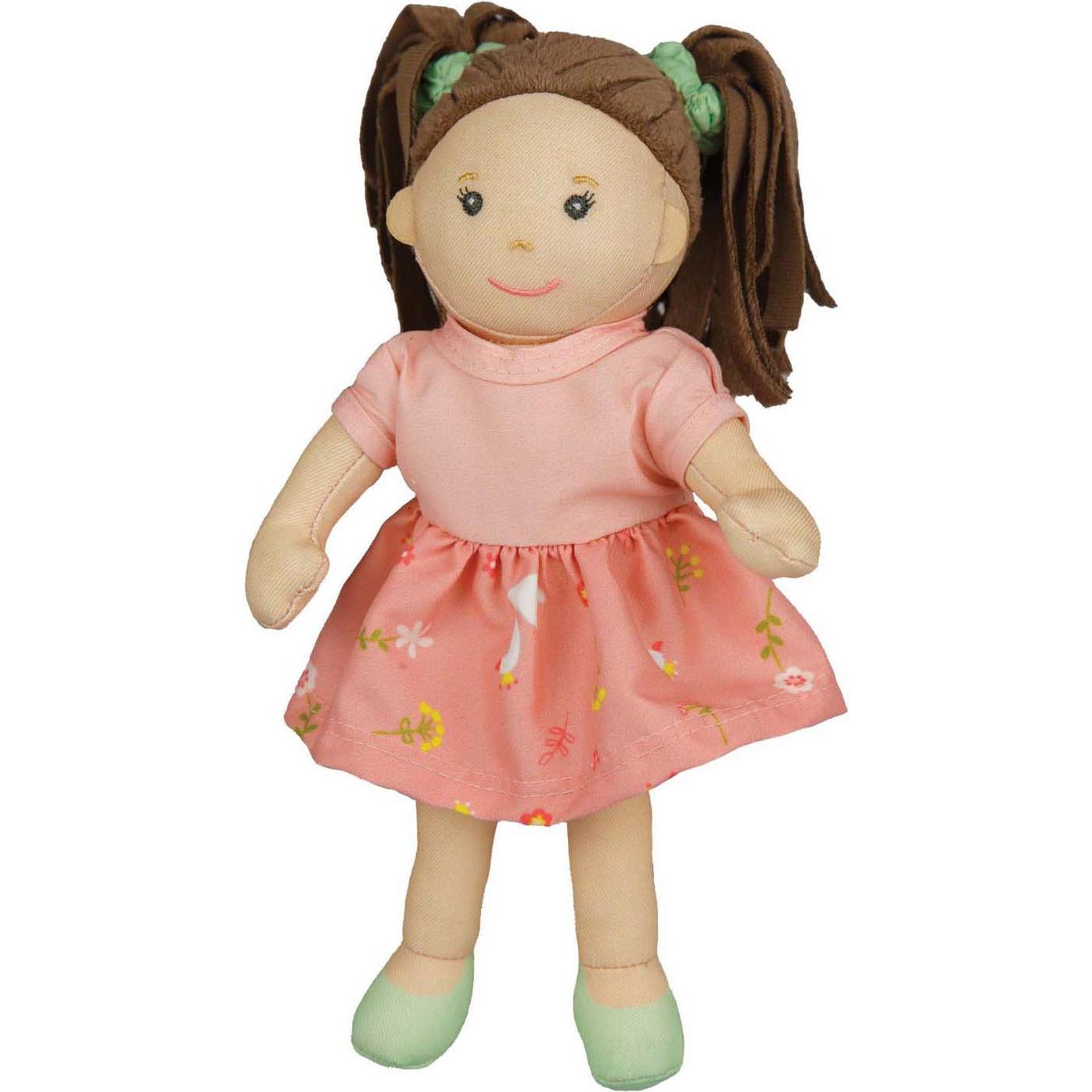 Heless Stoffpuppe 22cm Rosa mit Kleidchen an/ausziehen (60438837)