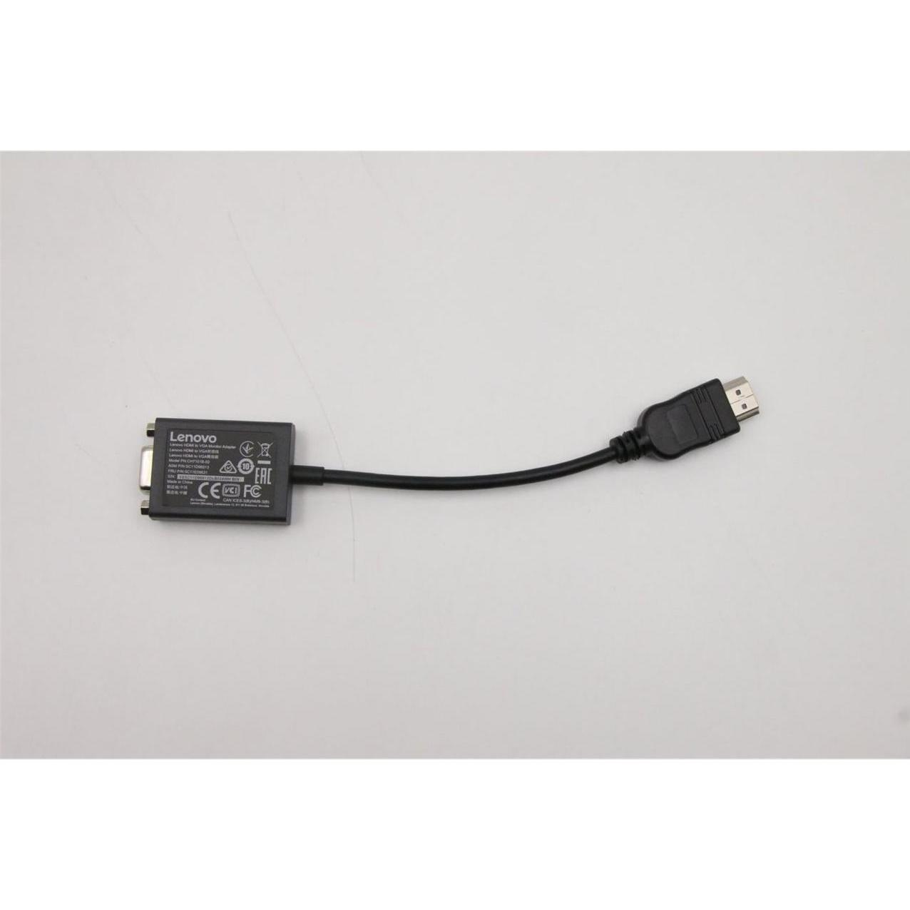 Lenovo HDMI to VGA monitor adapter (HDMI), Adattatore dati + video