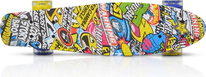 Immagine prodotto Byox Hipster da skateboard per bambini (22.05")