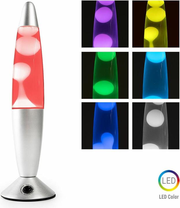 Produktbild InnovaGoods Mehrfarbige LED-Lavalampe Kolemp