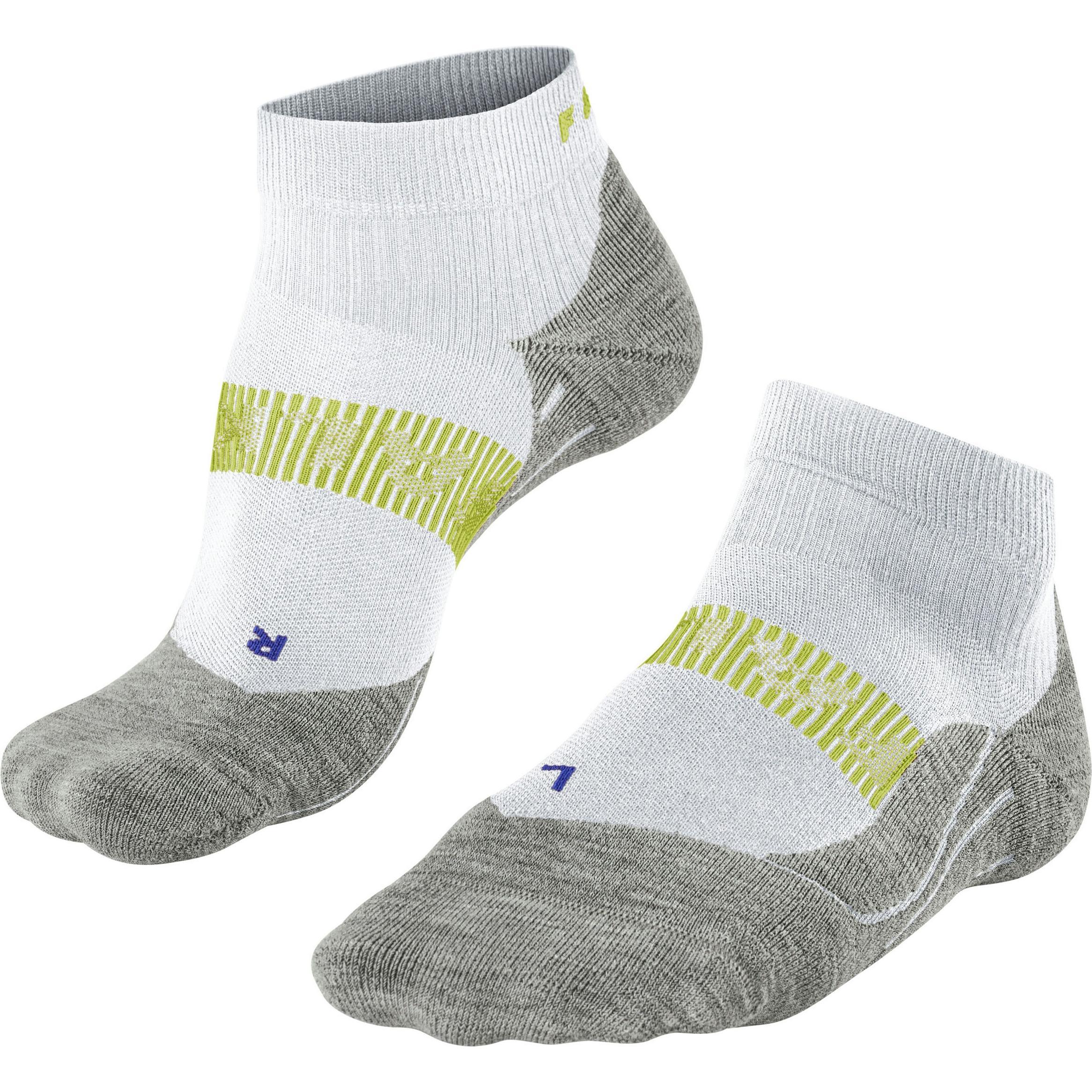 Falke, Herren, Sportsocken, RU4 Endurance Cool Short Herren Running (42 - 43), Weiss