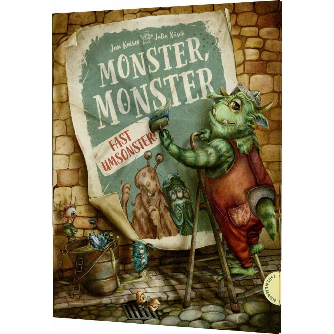 Monster, Monster, fast umsonster, Kinderbücher von Jan Kaiser, Julia Nüsch