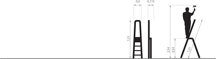 Produktbild Drabest Trittleiter (Trittleiter)