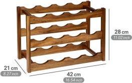 Immagine prodotto Wenko Portabottiglie Fondi (42 x 21 x 28 cm, 12 bombole)