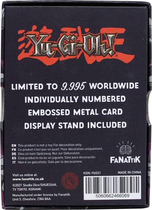 Produktbild Yu-Gi-Oh ! Lingot Summoned Skull Limited Edition (Deck)