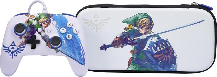Immagine prodotto PowerA Custodia sottile per Nintendo Switch o Lite (modello OLED, Master Sword Defense, licenza ufficiale). (Switch, Switch Lite, Switch OLED)