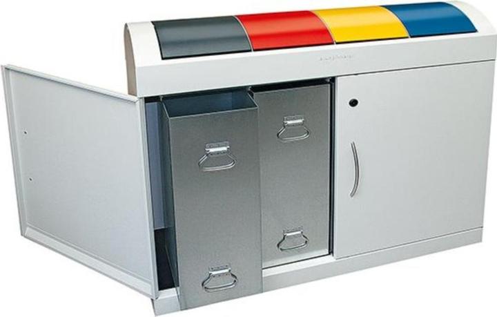 Produktbild kaiserkraft Wertstoffsammler-Sortiersystem (180 l)