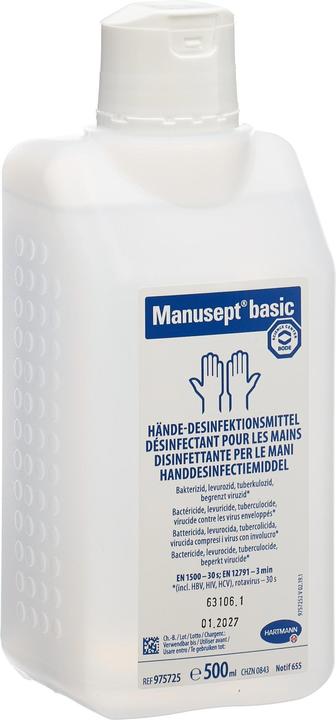 IVF Hartmann Basic - Désinfection des mains (500 ml)