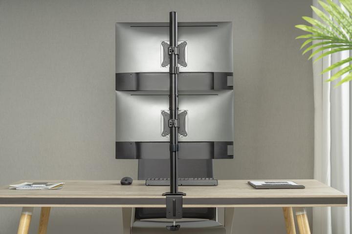 Produktbild Gembird Adjustable 2-display vertical (Tisch, 32")