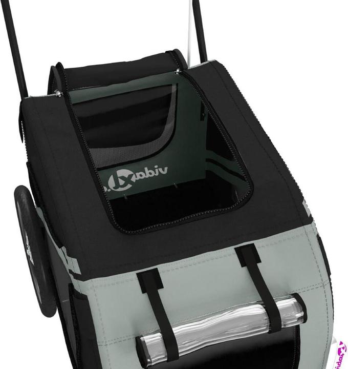 Produktbild vidaXL Fahrradanhänger Hund