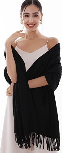 Image du produit Only-Bags.Store écharpe étole festive pour robe de soirée pashmina châles écharpes