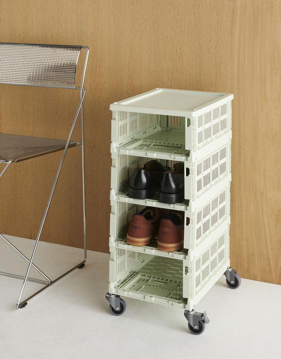 Actual product image HAY - Colour Crate Plastic Lid M (Mint)