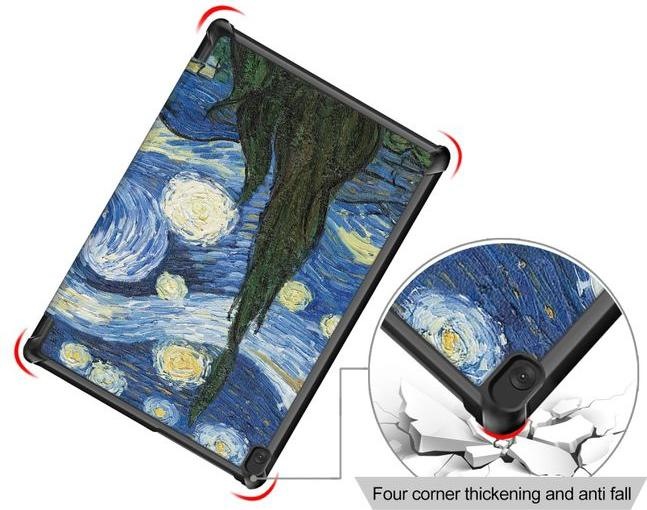 Image du produit MU Style Housse triple pli avec motif (Tab M10)