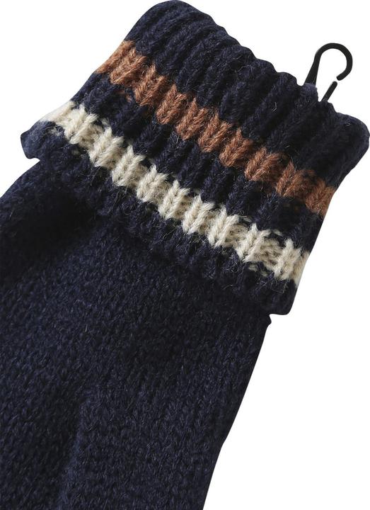 Actual product image Vertbaudet Jungen Set: Mütze, Snood und Handschuhe gestreift (98, 86)