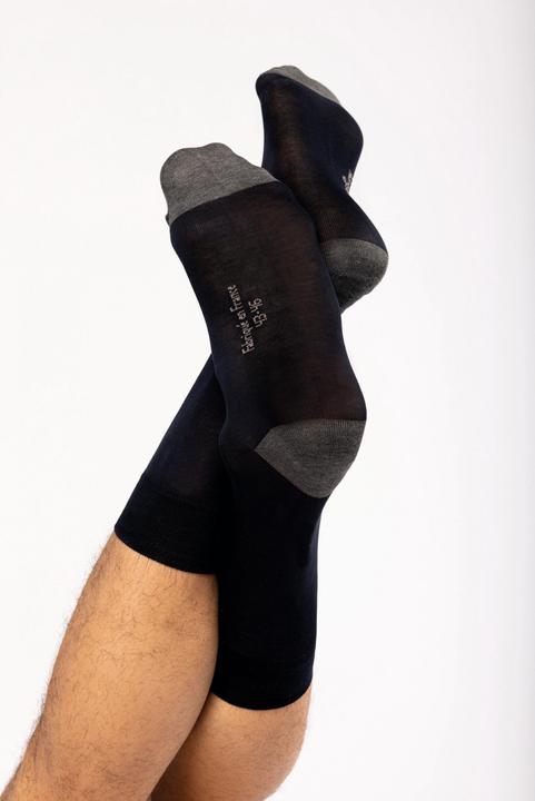 Kariban Halbhohe Socken aus mercerisierter Baumwolle origine France garantie