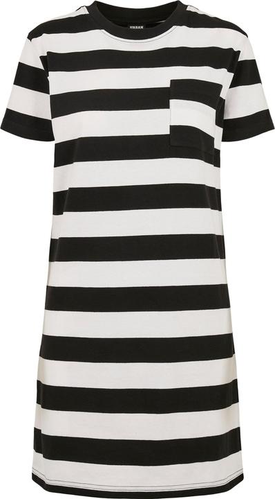 Image du produit Urban Classics Robe de tee-shirt à rayures pour femmes (XS)
