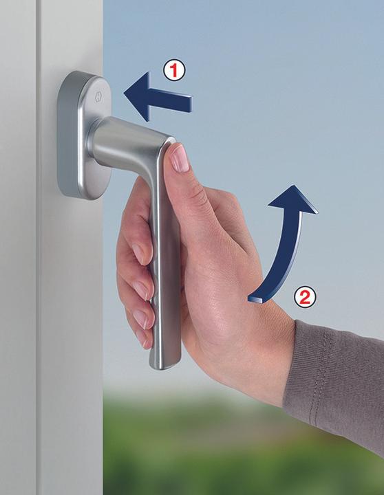 Produktbild Hoppe SecuForte 0700/UD9020 Hamburg (Türgriff)